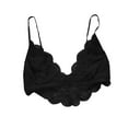 thumbnail image 4 of Penkiiy Women Lingerie Alluring Women Lace Cage Bra Elastic Cage Bra Strappy Hollow Out Bra Bustier Black Bras, 4 of 5