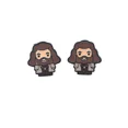 thumbnail image 1 of 2025 Nuevos pendientes de aleación con dibujos animados de Dumbledore y Ron de la serie Harris, pendientes pequeños con personalidad para niñas, regalos, figuras, 1 of 5