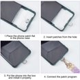 thumbnail image 3 of 1 Pc Acrylic Phone Crossbody Chain Purple Color Cell Phone Lanyard Phone Neck Chain Anti Theft Phone Charm for Decoration Women, 3 of 7