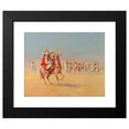 thumbnail image 2 of Anonymous 14x12 Black Modern Framed Museum Art Print Titled - Orientalist Battle Scene, 2 of 5