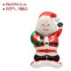 thumbnail image 3 of (1 pieza) Accesorios de decoración para fiestas navideñas, accesorios para fotos, juguetes, globo grande 4D de pie con forma de reno de Papá Noel, árbol de Navidad, dibujos animados, globo de película, 3 of 5