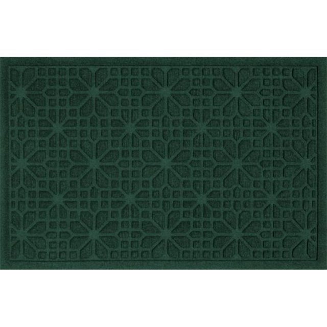 707590023 Water Guard Stained Glass Mat in Evergreen - 2 ft. x 3 ft.