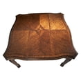 thumbnail image 3 of Windsor Court Traditional Wood Gathering Table - Vintage Brown Fruitwood, 3 of 7