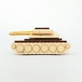 thumbnail image 5 of Jimmy's Workshop Kids Craft Wooden Tank, DIY Activity Kit, Unisex Boys and Girls, Ages 8+, 5 of 11