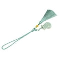 thumbnail image 4 of Car TasselKeychain Tassel Porcelain Beads Bag Tassel Keyring Tassel Finest Materials, 4 of 8