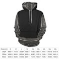 thumbnail image 2 of Black Gold Marble Men's Women New Sweatshirt Hoodie Men's Plus Size Sweatshirt Hooded Sweatshirt 3d Printed Street Men's Cloth, 2 of 6