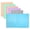 Pastel Colors, variant on BAZIC 2 Pockets Poly Folder Portfolio, 3 Prong Fastener Clip, Pastel Color, 6-Pack