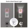 thumbnail image 3 of Balery Cute Avocado Pattern LED Night Light with Automatic Sensor Plug in Night Light with Dusk-to-Dawn Light Sensor LED Nightlight 0.5W-UK, 3 of 7