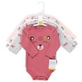 thumbnail image 2 of Hudson Baby Cotton Long-Sleeve Bodysuits, 5-Pack, Newborn- 24 Months, 2 of 7