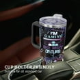 thumbnail image 2 of Gamer Gifts, 40 Oz Gaming Tumbler with Handle and Straw Gamer Cup Coffee Mug Tumbler for Men, Cool Gaming Accessories Stuff, Unique Valentines Gifts for Gamers Men Boys Gaming Gifts for Men Teen Boys, 2 of 6
