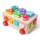 thumbnail image 1 of Juguetes Montessori, juguetes para bebés de 12 a 18 meses, clasificación de formas de madera y juguetes apilables circulares adecuados para niños y niños en edad preescolar, 1 of 7