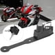 thumbnail image 5 of Cerradura antirrobo para casco de motocicleta, lado izquierdo, compatible con CBR400R CBR500R CB500F (negro), 5 of 8