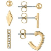 Rachel Rachel Roy Gold-Tone Hoop and Stud Earrings 3-Pc. Gift Set