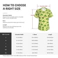 thumbnail image 4 of Fuzoiu Funny Frogs Print Women's Classic V-Neck T-Shirt, Short Sleeve V Neck Tees for Casual Everyday Wear,Casual Fit Tee,Summer Fashion Tops-3X-Large, 4 of 5