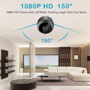 Mini Hidden Cameras, Wireless WiFi Home Security Camera, Spy Cam for Home Indoor Outdoor Monitoring Remote Viewing with APP