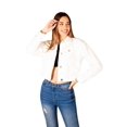 thumbnail image 1 of Chamarra de mezclilla blanca blanco m jeanswest 4062b, 1 of 5