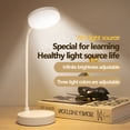 thumbnail image 3 of Moyic Lámpara de escritorio LED, carga USB regulable, protección ocular, hogar, escuela, dormitorio, biblioteca, mesita de noche, lectura, aprender Iluminación y accesorios 1200mA Moyic HA067886-02, 3 of 6