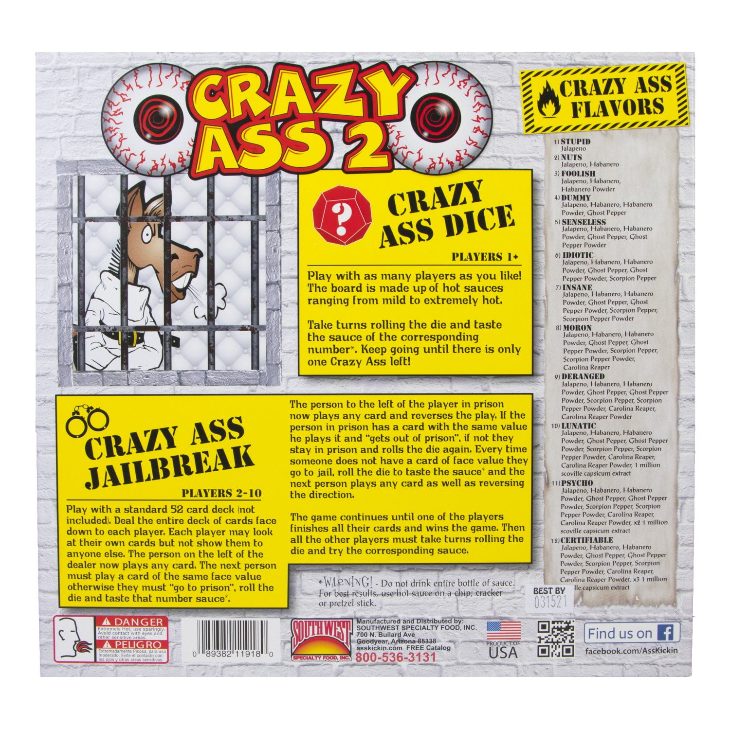 Crazy Ass 2 Hot Sauce Challenge Game - Cow Crack