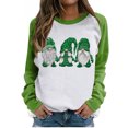 thumbnail image 2 of Pntutb Navidad moda mujer Casual manga larga impreso señoras sudaderas tops Pntutb Pntutb-2430, 2 of 6
