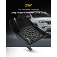 thumbnail image 3 of 3W Floor Mats Compatible for Jeep Grand Cherokee 2016-2021/ Grand Cherokee WK 2022 2023/ Dodge Durango 2016-2021, Not Fit Jeep Cherokee or Grand Cherokee L, 3 of 11
