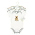 thumbnail image 2 of Hudson Baby Short Sleeve Bodysuits, 5-Pack, Newborn- 24 Months, 2 of 7