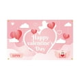 thumbnail image 1 of Happy Valentines Day 71x43 Inch | Valentines Day Backdrop for Valentines Day Decor | Valentines Backdrop for Valentines Banner Decorations, 1 of 5