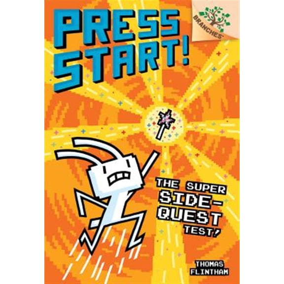 Pre-Owned Press Start!: The Super Side-Quest Test!: A Branches Book (Press Start! #6) (Hardcover)