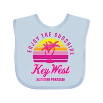 Inktastic Enjoy the Sunshine Key West Summer Paradise Boys or Girls Baby Bib