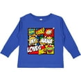 thumbnail image 3 of Inktastic My Nana Loves Me Boys or Girls Long Sleeve Toddler T-Shirt, 3 of 5