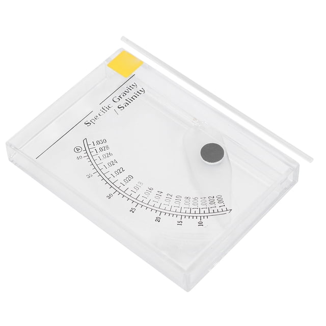 Salinity Tester, Sea Hydrometer, Perfectly Test Salinity Meter Sea Hydrometer Saltwater Specific Gravity Test For Aquarium Fish Tank HD-T-H008