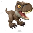 thumbnail image 2 of Figura de dinosaurio de juguete Mattel Jurassic World Roar Command T-Rex, 2 of 6
