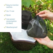 Biogents Mosquitaire Outdoor Mosquito Trap with Attractant, Effective Against Asian Tiger Mosquitoes and Dengue
