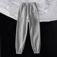 thumbnail image 5 of Aobny Gray Sweatpants Women Sport Baggy with Pockets Sweatpants High Waisted Ankle Joggers Ladies Pants, 5 of 7