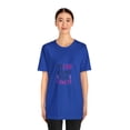 thumbnail image 3 of My God Is Bigger Than Cancer Unisex Jersey Breast Cancer Fight T-shirt, 3 of 12