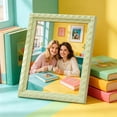 thumbnail image 5 of Dongrere 5x7 Inch Picture Frame Vertical Tabletop Standing Display Frame for Family Wedding Portrait Home Bedroom Desk Shelf Decor, Green, 5 of 6