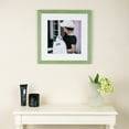 thumbnail image 4 of ArtToFrames 18x36 Inch Green Picture Frame, This Green Wood Poster Frame is Great for Your Art or Photos, Comes with 060 Plexi Glass (4429), 4 of 8