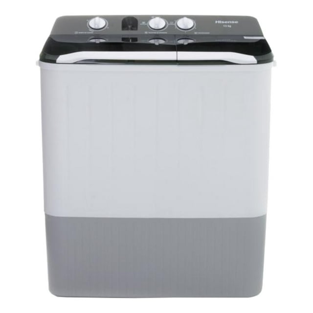Lavadora de 13 kg Hisense Doble Tina WSA1302P_DPY Color Blanca