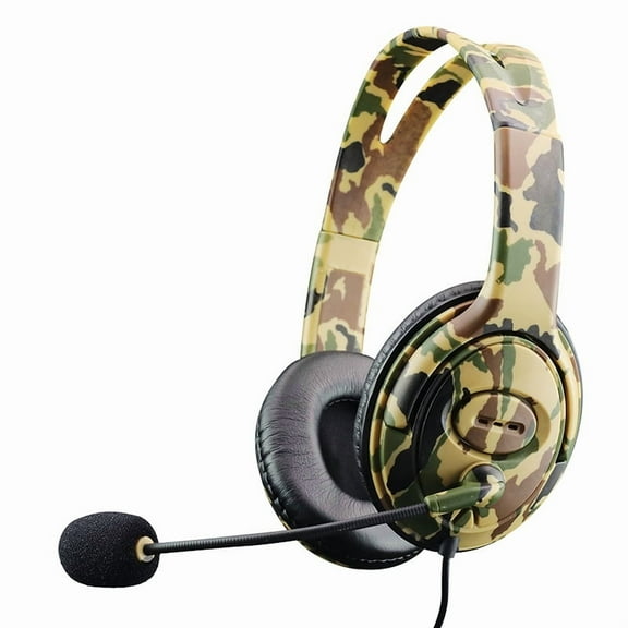 Camouflage Ps4 Headset Bass Gaming Headphones