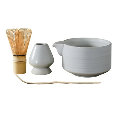 

matcha whisk Japanese Ceremonial Tea Bowl Matcha Whisk Set with Accessories and Tools Traditional Bamboo Matcha Whisk and Holder Japanese Matcha Ceremony Accessory White