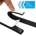 thumbnail image 3 of Uxcell Weather Stripping for Doors, 4 Rolls 5/8" W x 3/8" T Foam Seal Tape Insulation Strip Black(6.56 Ft Length), 3 of 5