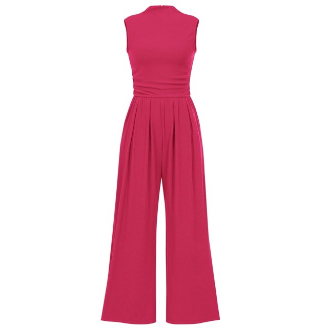 Mono sin mangas PRETTYGARDEN Rose Red XXL