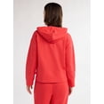 thumbnail image 2 of Free Assembly Women's and Women's Plus French Terry Cloth Hoodie with Long Sleeves, Sizes XS-4X, 2 of 5