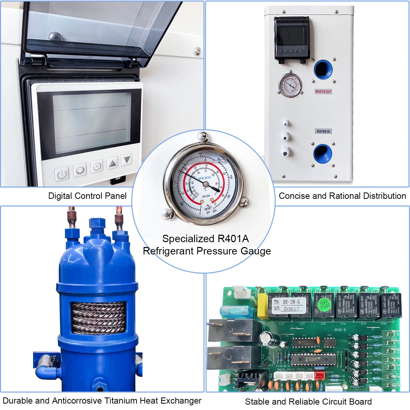 Efficient Swimming Pool Heat Pump for AboveGround Kuwait Ubuy