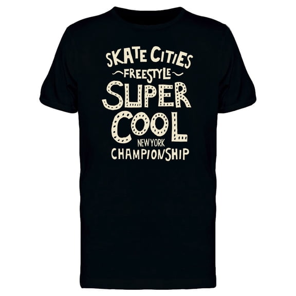 Skate Cities Freestyle T-Shirt Men -Image by Shutterstock, Male 3X-Large