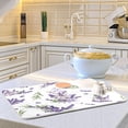 thumbnail image 6 of FREEAMG Lavender Flowers Dish Drying Mat for Kitchen Counter,Super Quick Absorbent Composite Sponge Dish Drying Pad,Heat Resistant Non-Slip Rack Tableware Mat, 18x24 Inch, 6 of 7