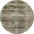 thumbnail image 1 of Ahgly Company Machine Washable Indoor Round Abstract Tan Brown Area Rugs, 6' Round, 1 of 7