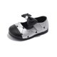 thumbnail image 4 of Pisos Negros con Zapatos de la Princesa de la Moda Bowknot de Suela Suave de las Niñas de Arco con Una Correa Ancha Zapatos para Niños, 4 of 9