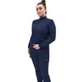thumbnail image 4 of Fubu Women's Zip Front Warm-Up Scrub Jacket Medical Nursing Uniform, 4 of 6