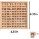 thumbnail image 3 of Tablero de cien matemáticas de madera, contando hasta 100 para jardín de infantes, tablero de números 1-100 para niños pequeños, juguete de conteo para matemáticas, tablero de jueg, 3 of 5
