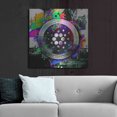 thumbnail image 6 of Luxe Metal Art 'Cardano Crypto Predator' by Epic Portfolio Metal Wall Art, 36"x36", 6 of 9